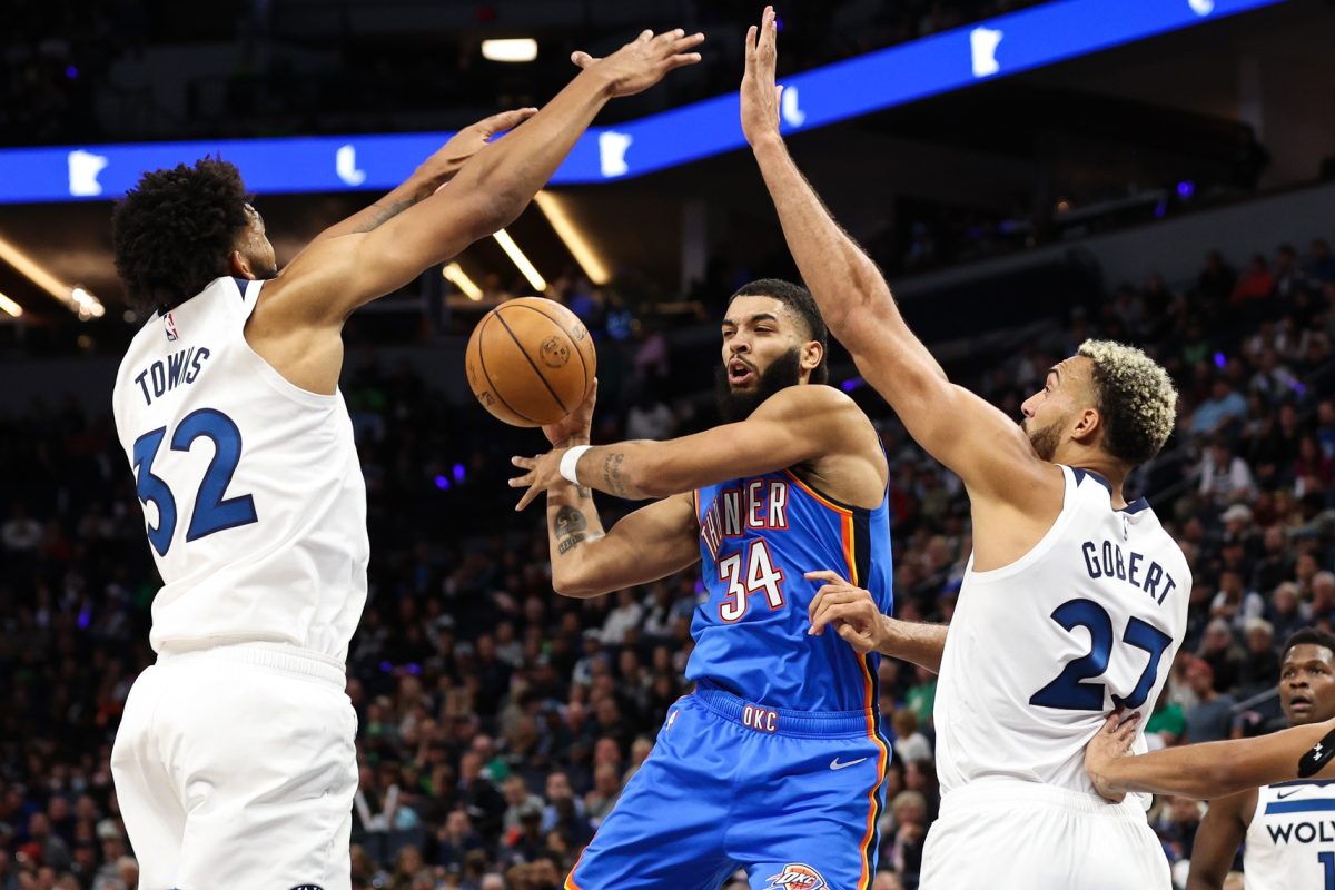Rudy Gobert Says Karl Anthony Towns Is A Wing In A Centers Body
