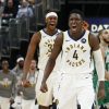 Victor Oladipo and Myles Turner