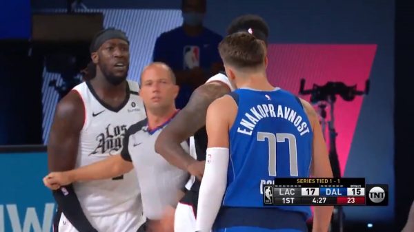 Luka Doncic and Montrezl Harrell
