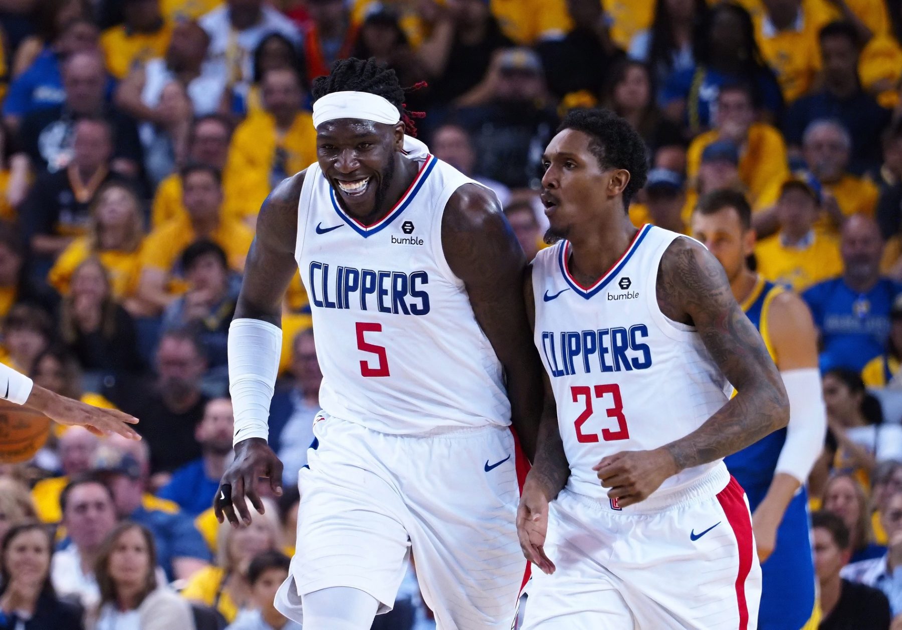 Montrezl Harrell and Lou Williams