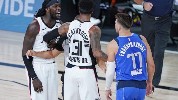 Montrezl Harrell and Luka Doncic