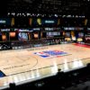 2020 NBA Finals court