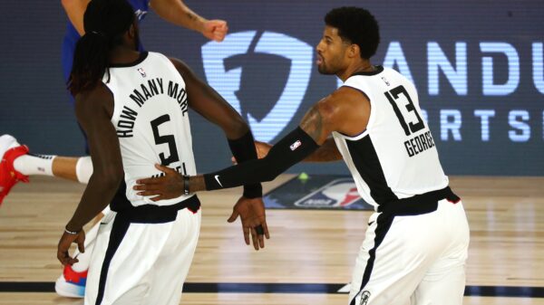 Montrezl Harrell and Paul George