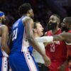James Harden and Joel Embiid