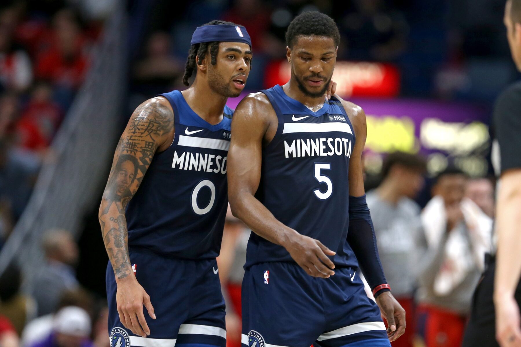 D'Angelo Russell and Malik Beasley