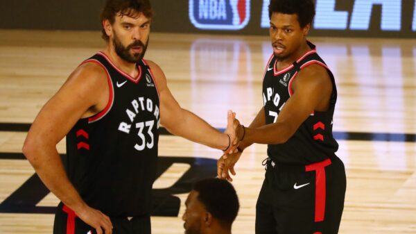 Marc Gasol and Kyle Lowry