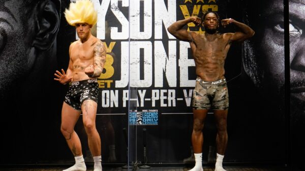 Nate Robinson and Jake Paul