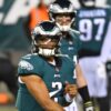 Jalen Hurts and Carson Wentz