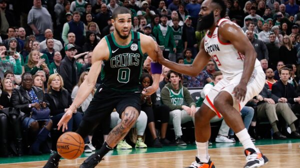 Jayson Tatum and James Harden