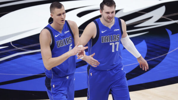 Kristaps Porzingis and Luka Doncic