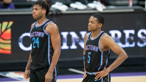 Buddy Hield and De'Aaron Fox