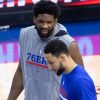 Ben Simmons and Joel Embiid