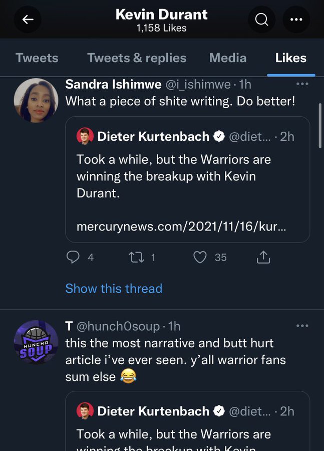 Kevin Durant Twitter