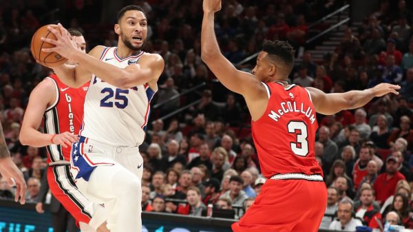 Ben Simmons and C.J. McCollum