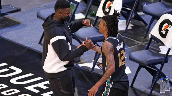 Zion Williamson and Ja Morant