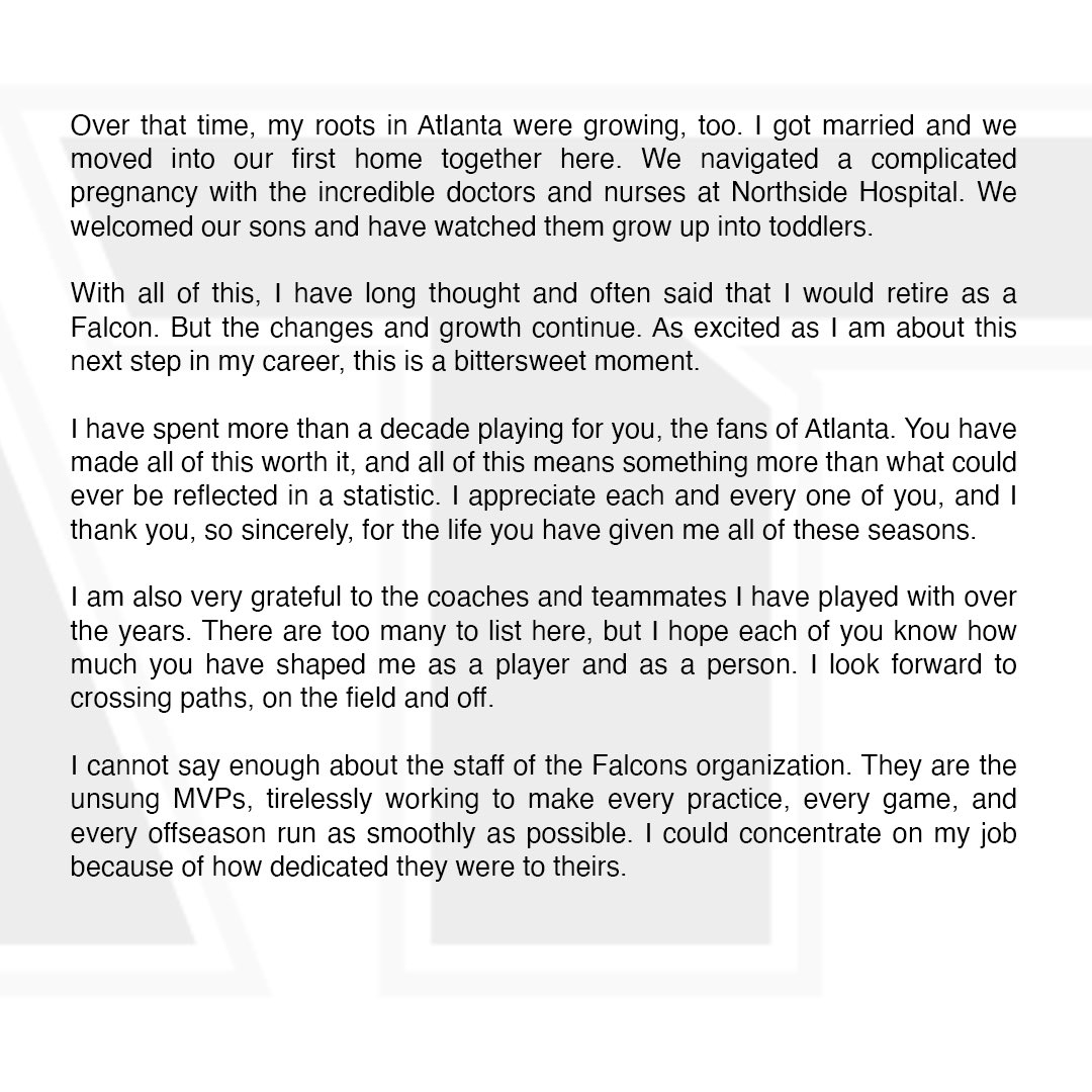 Matt Ryan letter