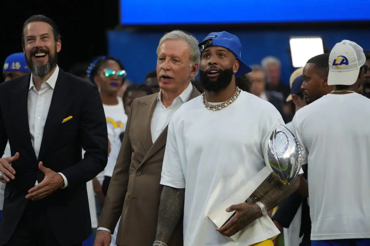 Odell Beckham Jr: Dallas Cowboys owner Jerry Jones says star receiver  'could look pretty good' in Cowboys' star helmet, NFL News