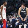 Kevin Durant and Luka Doncic