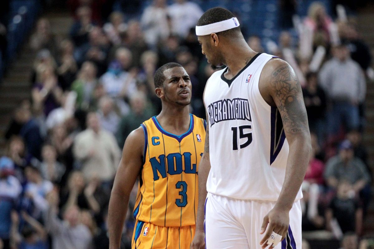 Chris Paul and DeMarcus Cousins