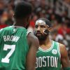 Jaylen Brown and Kyrie Irving