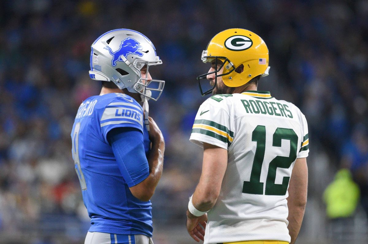 Matthew Stafford and Aaron Rodgers