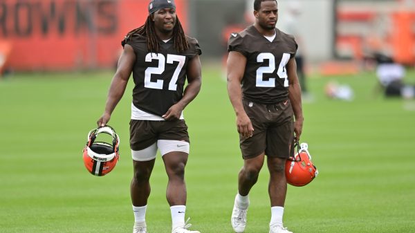 Kareem Hunt and Nick Chubb