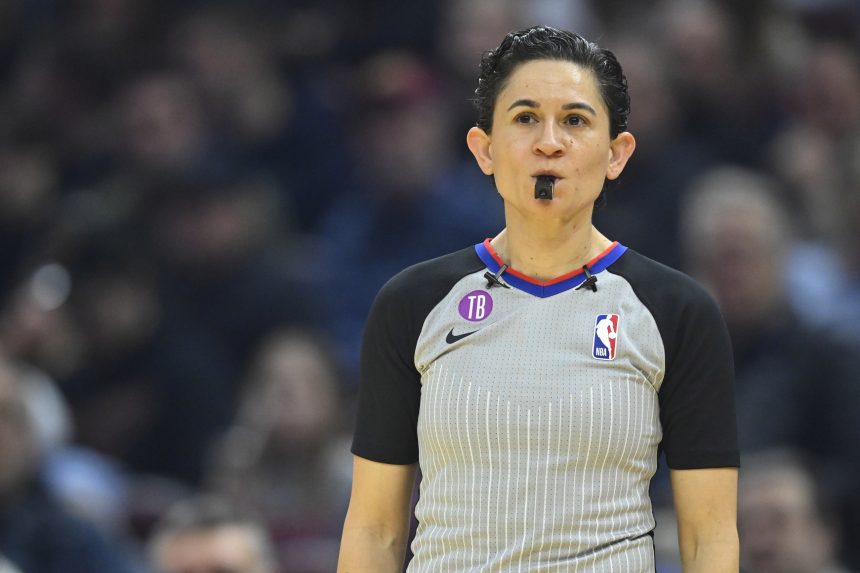 Che Flores becomes NBA's first nonbinary and transgender referee ahead of  the start of the new season: 'I can go through my job a lot more  comfortably