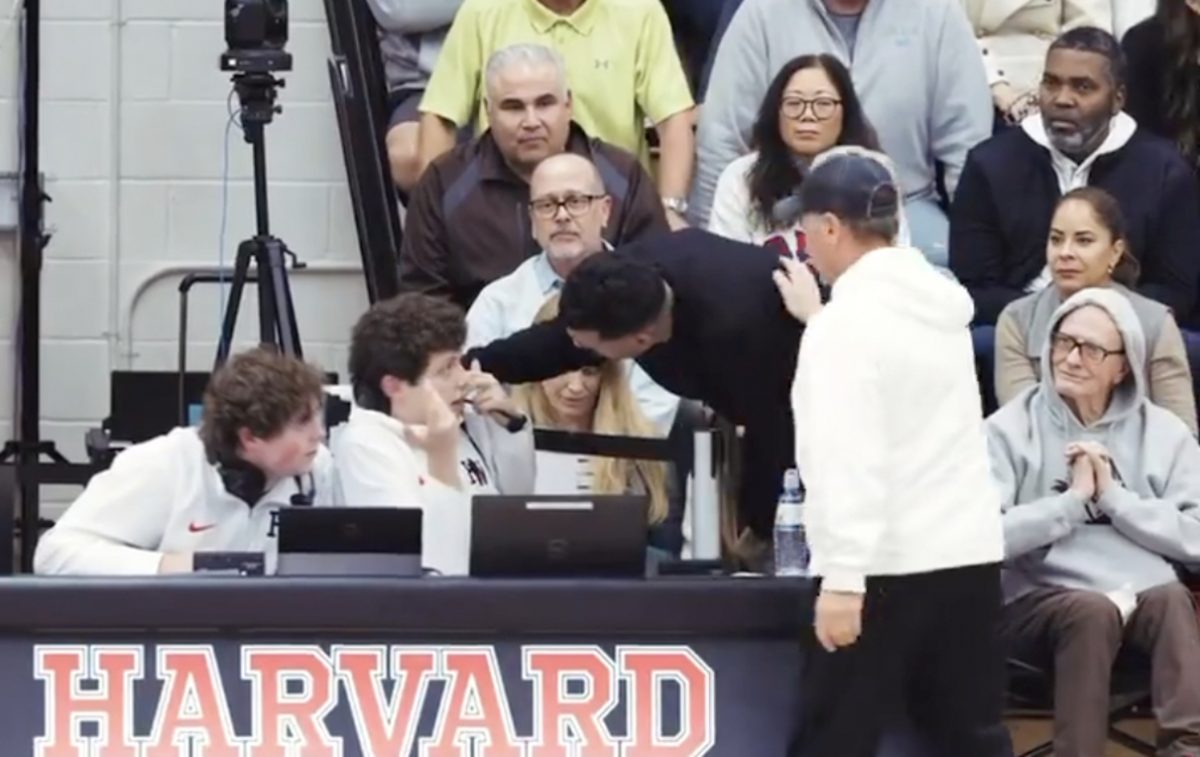 Matt Barnes seen putting his hands on high school student announcer ...