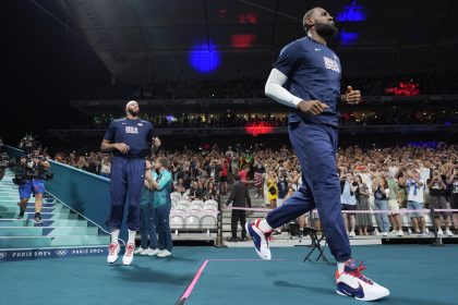 Anthony Davis and LeBron James