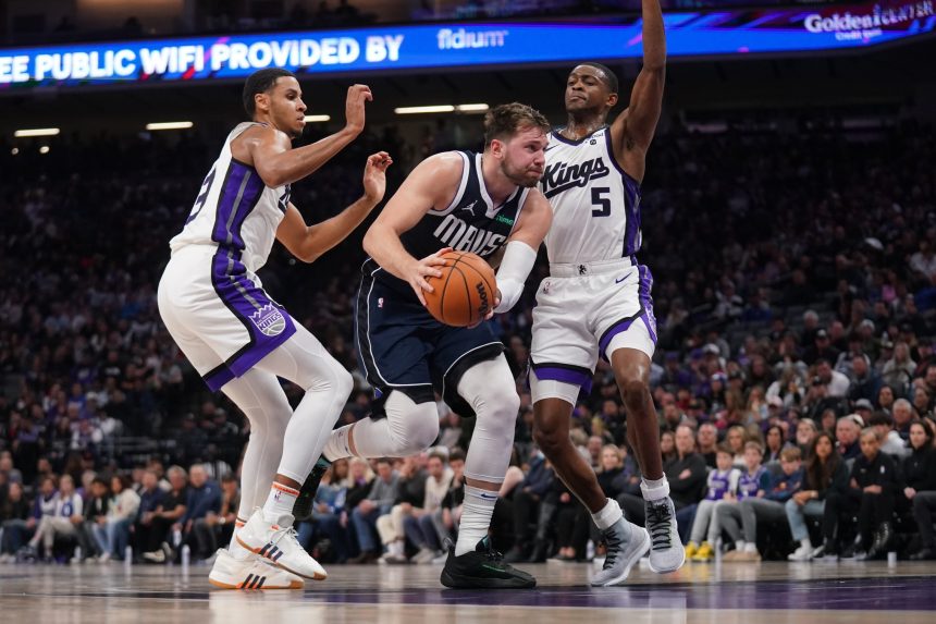 Luka Doncic and De'Aaron Fox