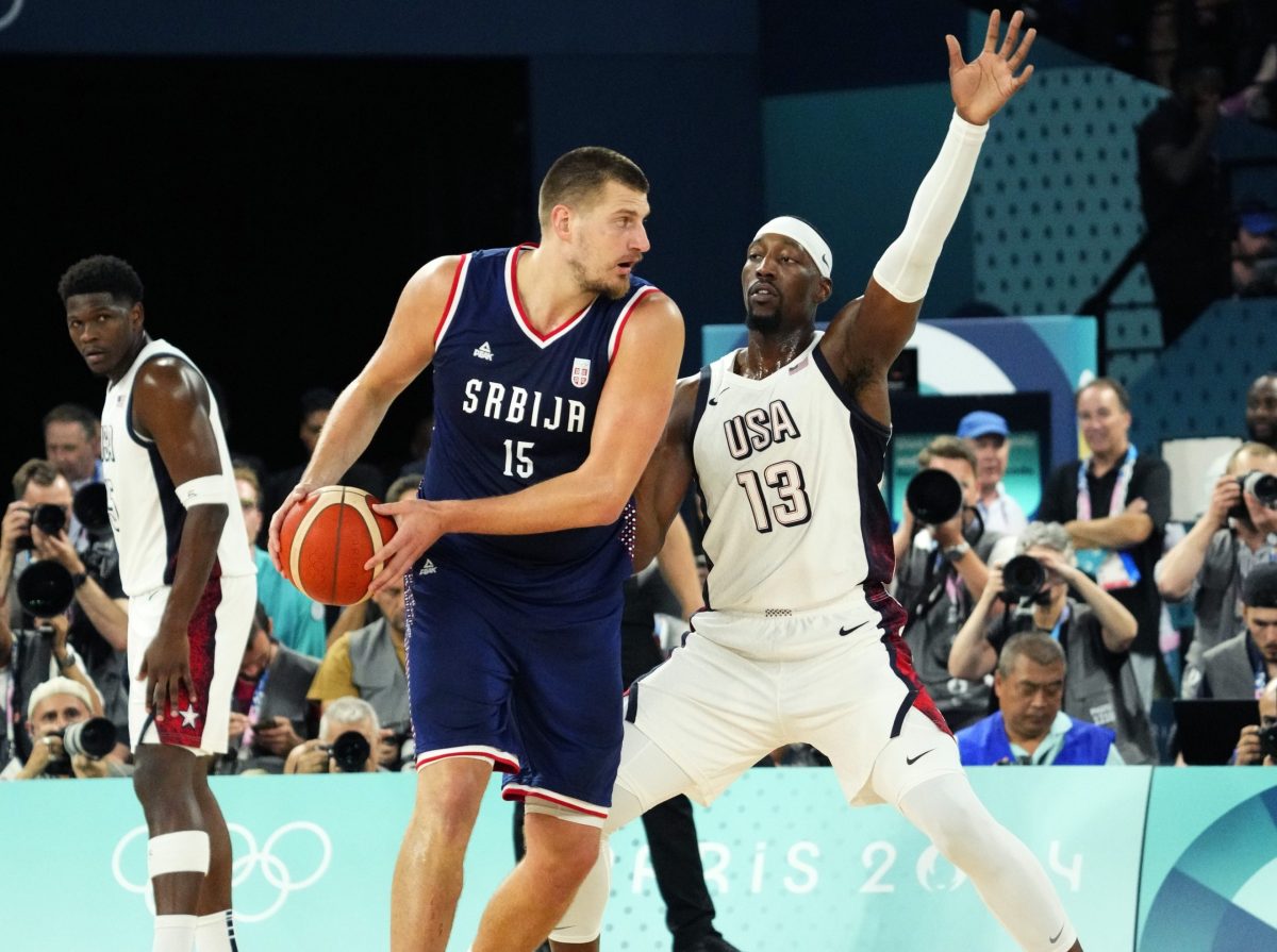 Nikola Jokic and Bam Adebayo