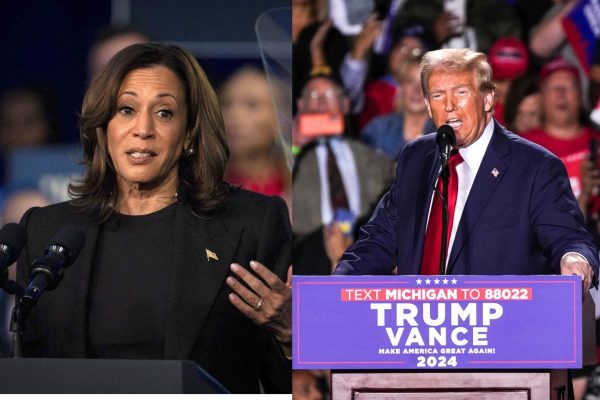 Kamala Harris and Donald Trump