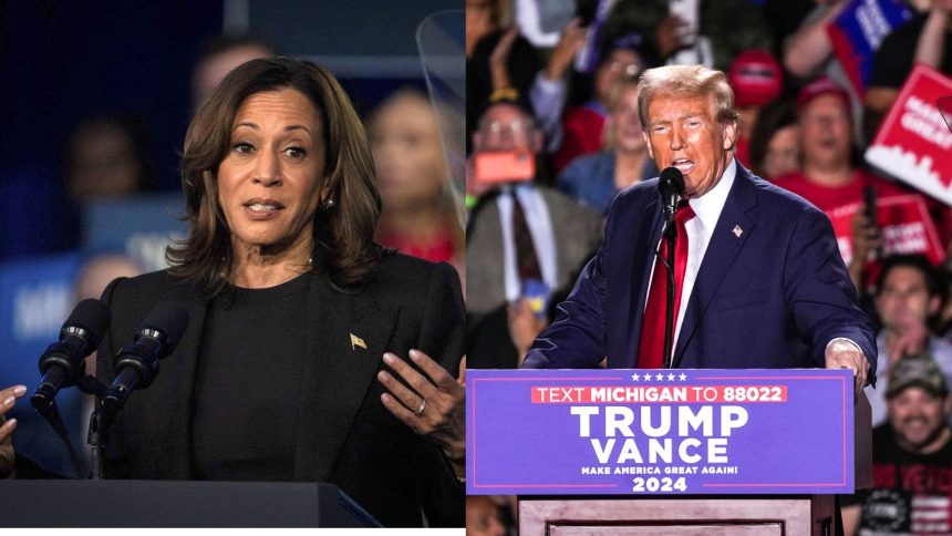 Kamala Harris and Donald Trump