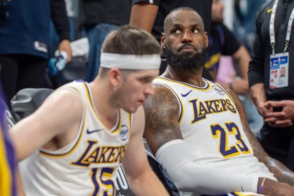 LeBron James and Austin Reaves