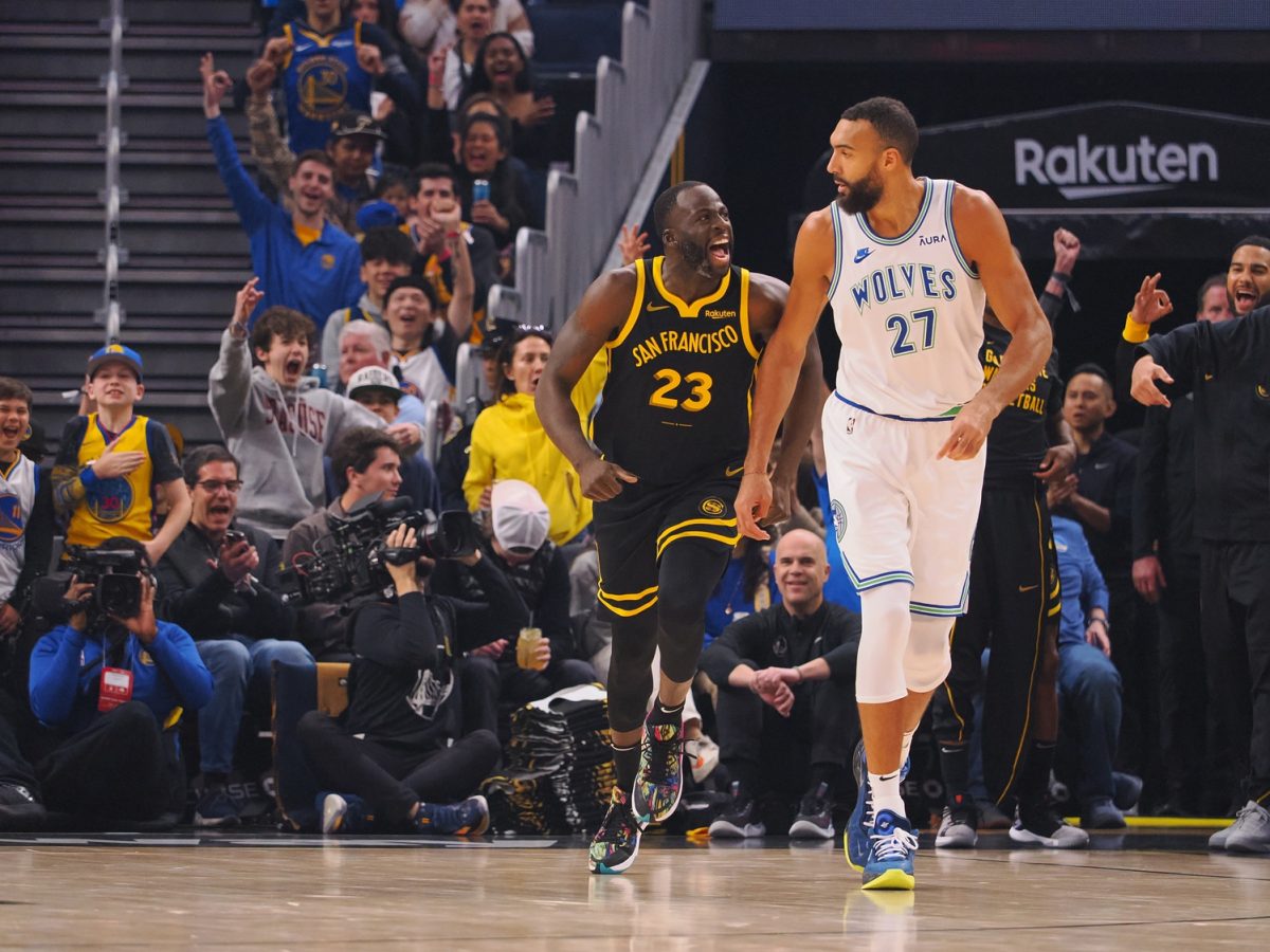 Draymond Green and Rudy Gobert
