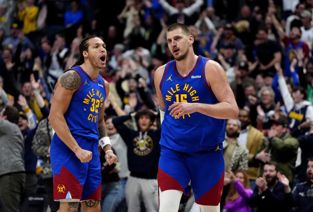 Aaron Gordon and Nikola Jokic
