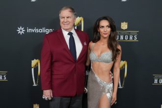 Bill Belichick and Jordon Hudson