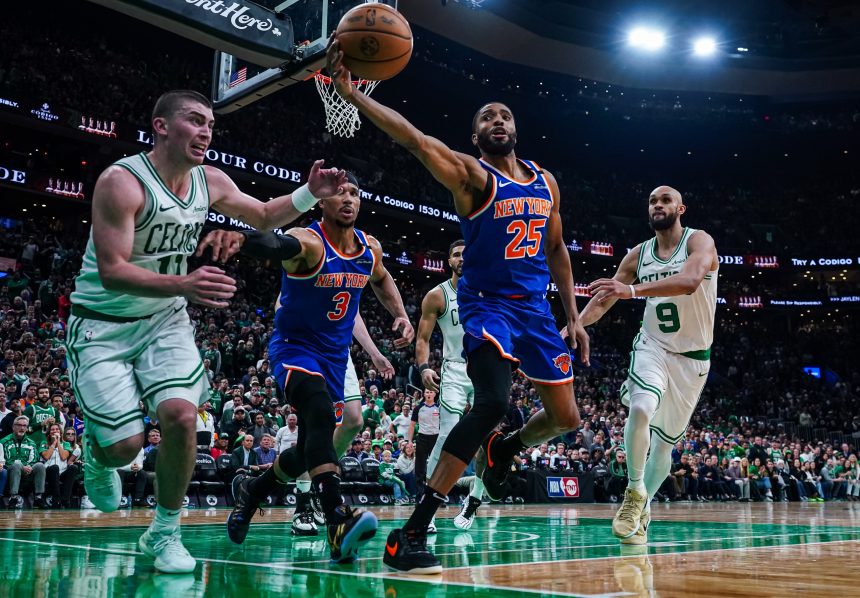 New York Knicks and Boston Celtics